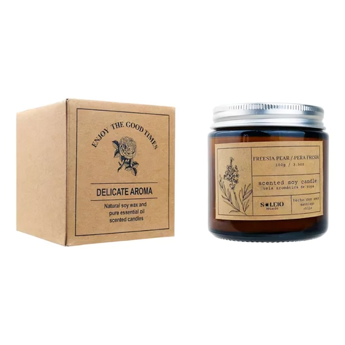 OEM - Vela Soy Pera Fresia