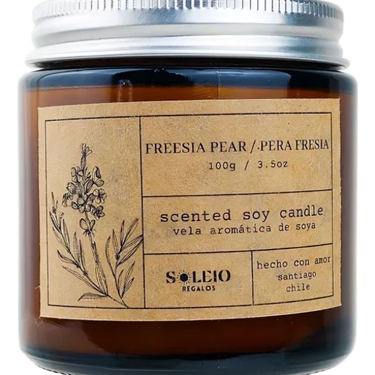 OEM - Vela Soy Pera Fresia