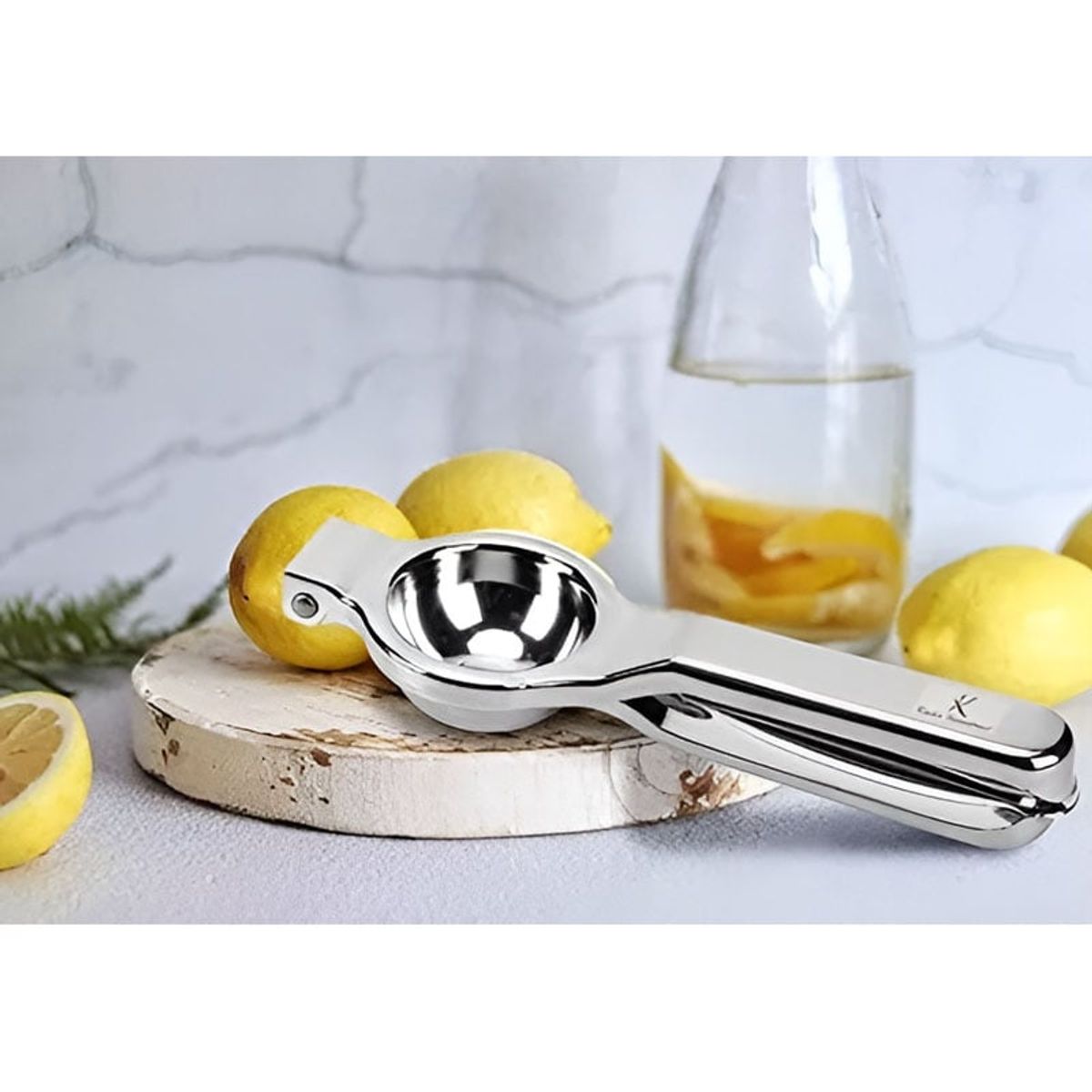 GENERICO - X4 Exprimidor Manual De Limón Manual Acero Inoxidable 204