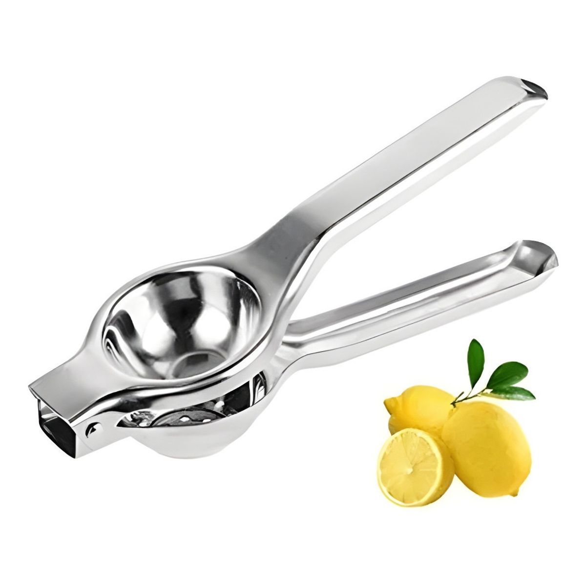 GENERICO - X4 Exprimidor Manual De Limón Manual Acero Inoxidable 204