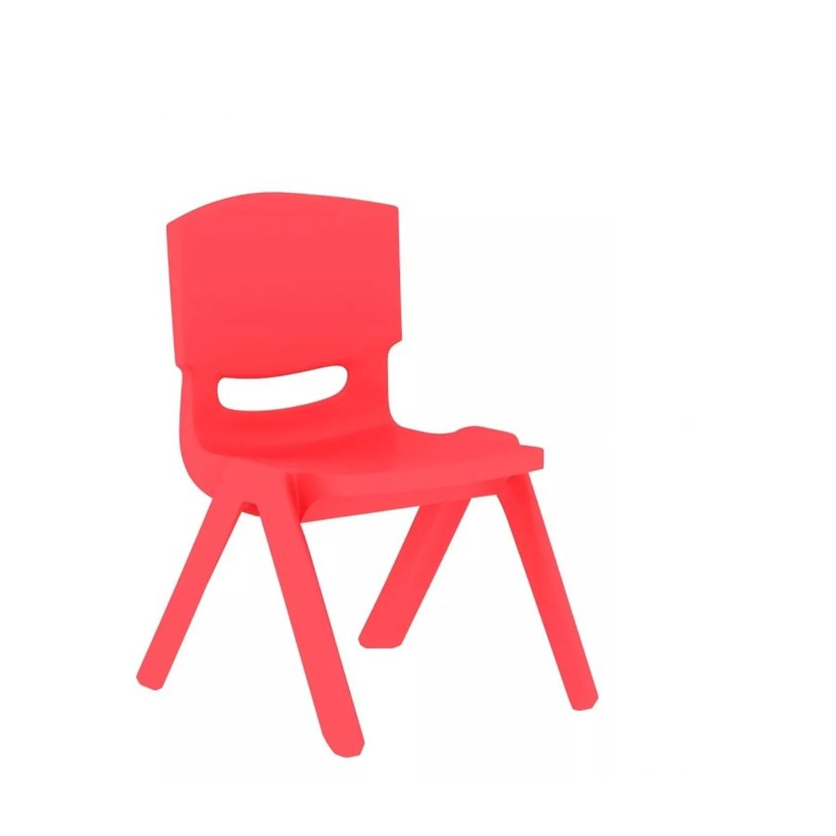 GENERICO - Silla De Plastico Infantil Varios Colores Niños Red