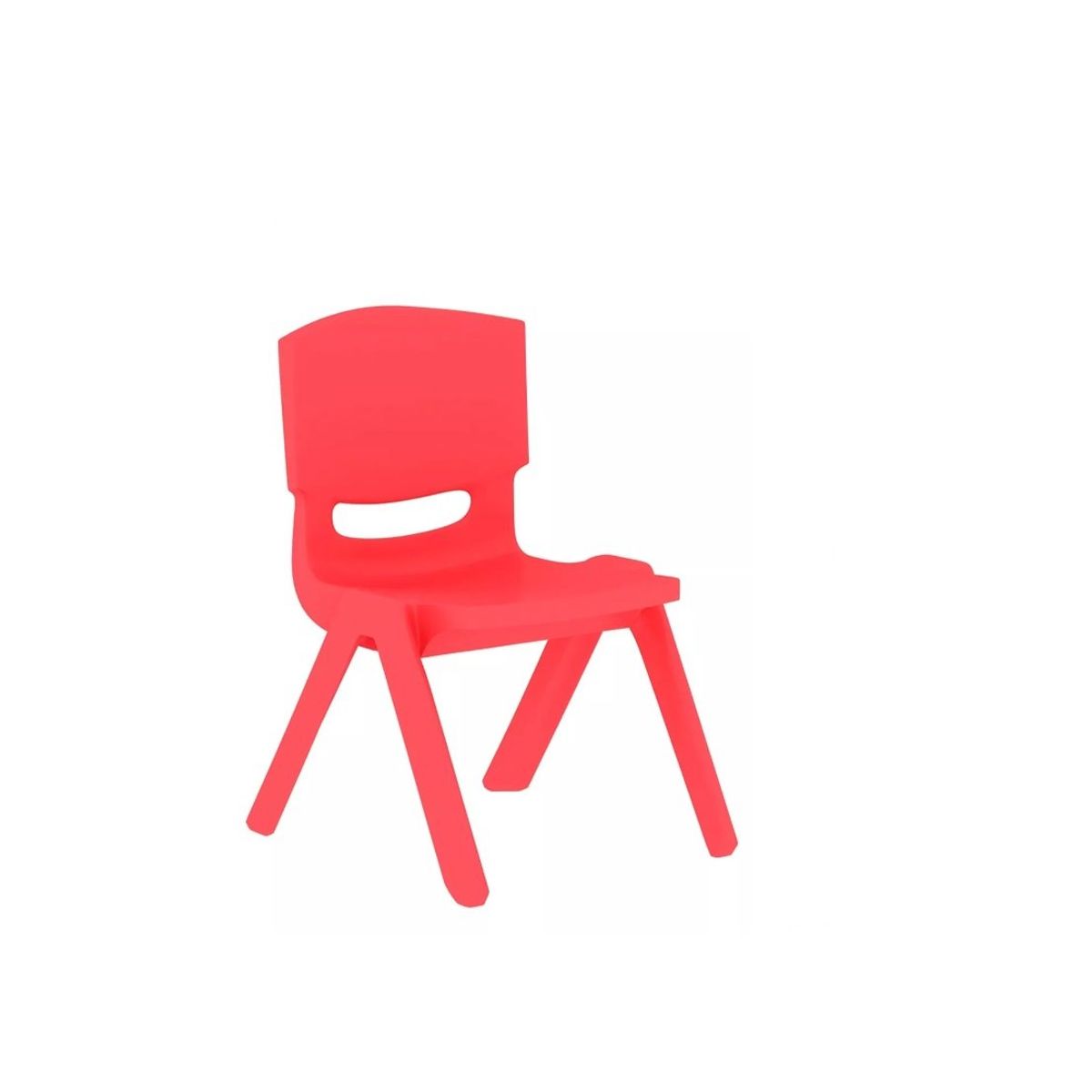 GENERICO - Silla De Plastico Infantil Varios Colores Niños Red