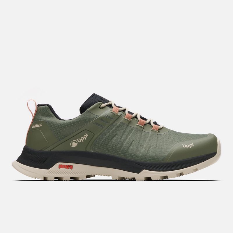 LIPPI - Zapatilla Mujer Vulcano Iron Stone Bdry Verde Musgo Lippi