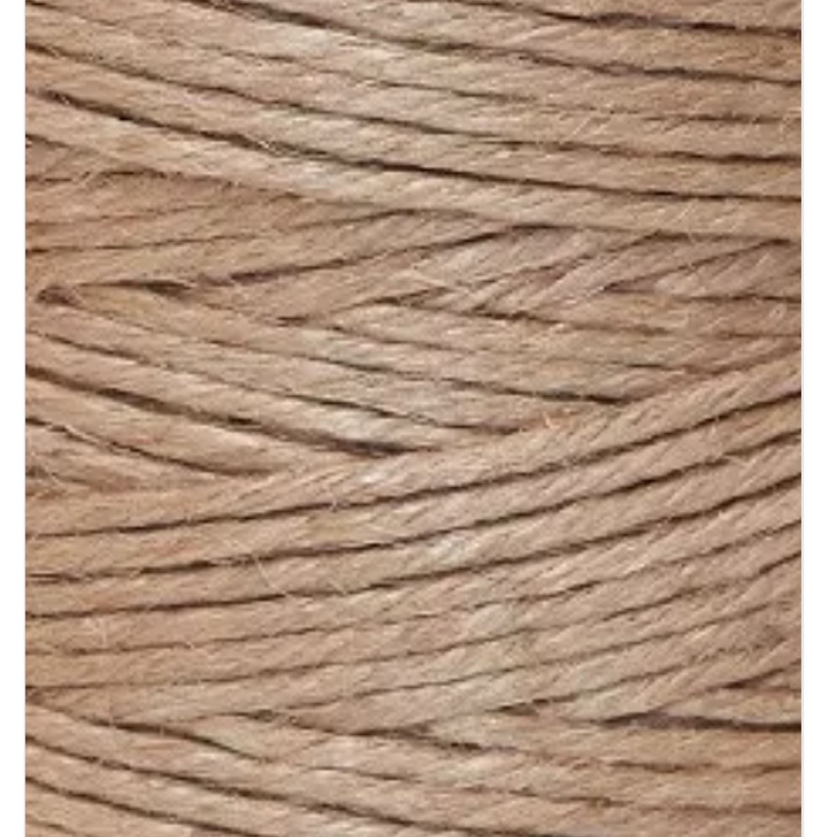 GENERICO - Hilo De Yute Pulido Natural 4mm 1 Kg 160 Metros