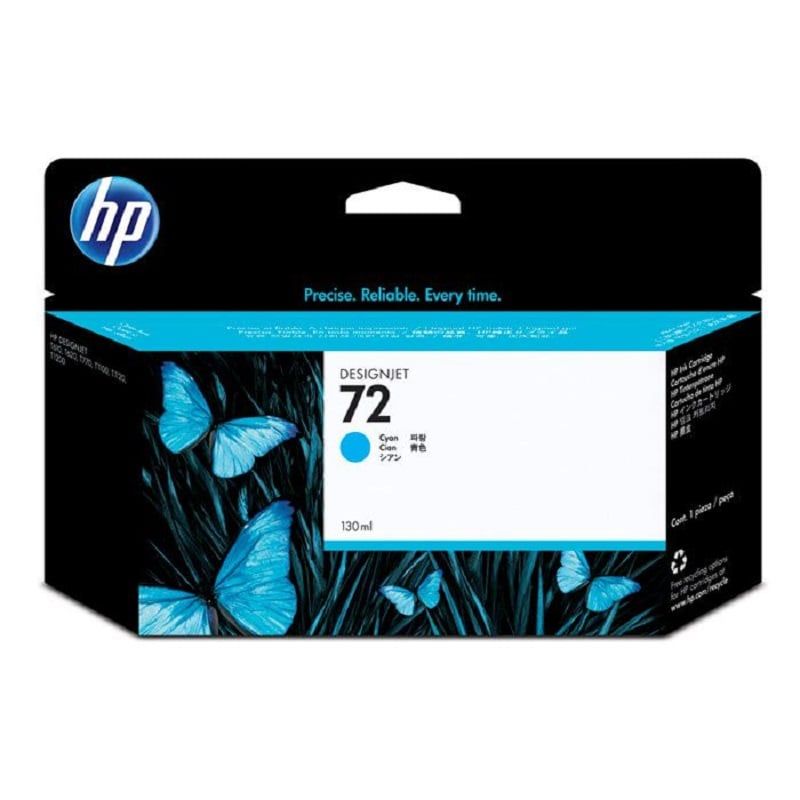 HP - Cartucho de Tinta HP 72 130ml Cyan C9371A