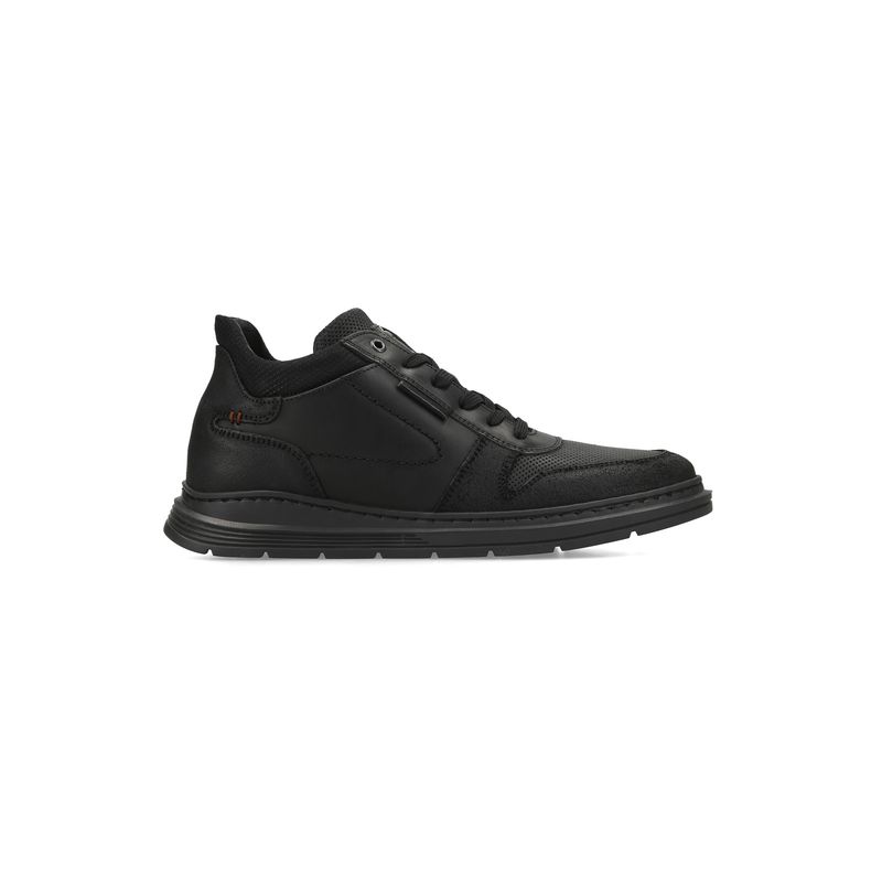 CARDINALE - Zapatillas caña baja Zapatillas hombre cuero haarlem-0-57 negro cardinale CARDINALE