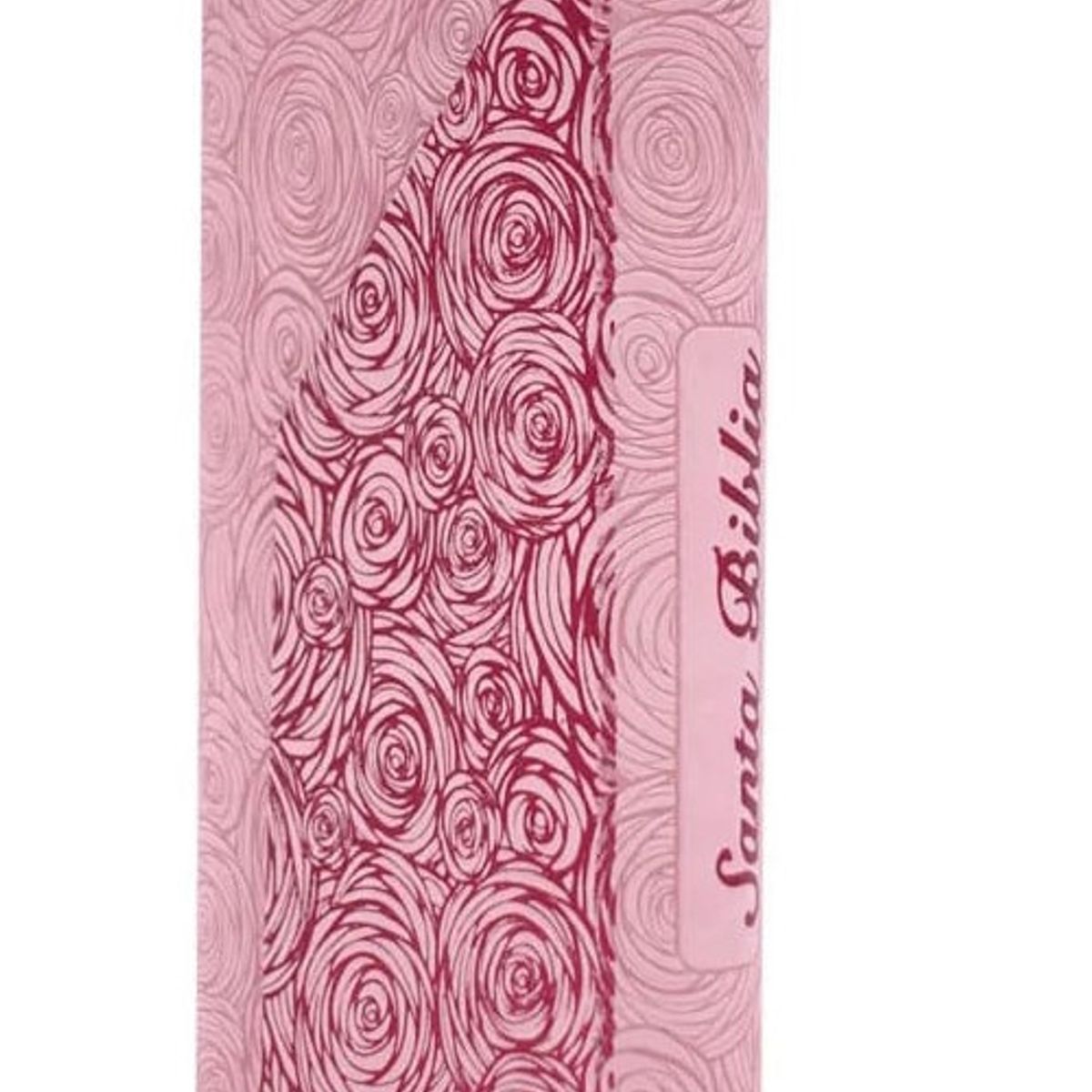 SOCIEDADES BIBLICAS UNIDAS - Biblia Reina Valera 1960 Mediana Rosa Claro Con Broche índice