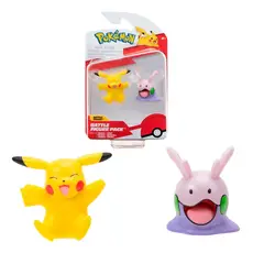 POKEMON - SET FIGURAS - PIKACHU Y GOOMY