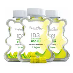 Perfect Bear - Vitamina D3 800 Ui, 60 Gomitas X 3 Meses