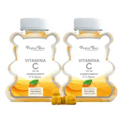 Perfect Bear - Vitamina C , Perfect Bear, Ositos Masticables x 2 Meses