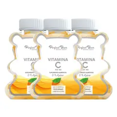 Perfect Bear - Vitamina C , Perfect Bear, Ositos Masticables x 3 Meses