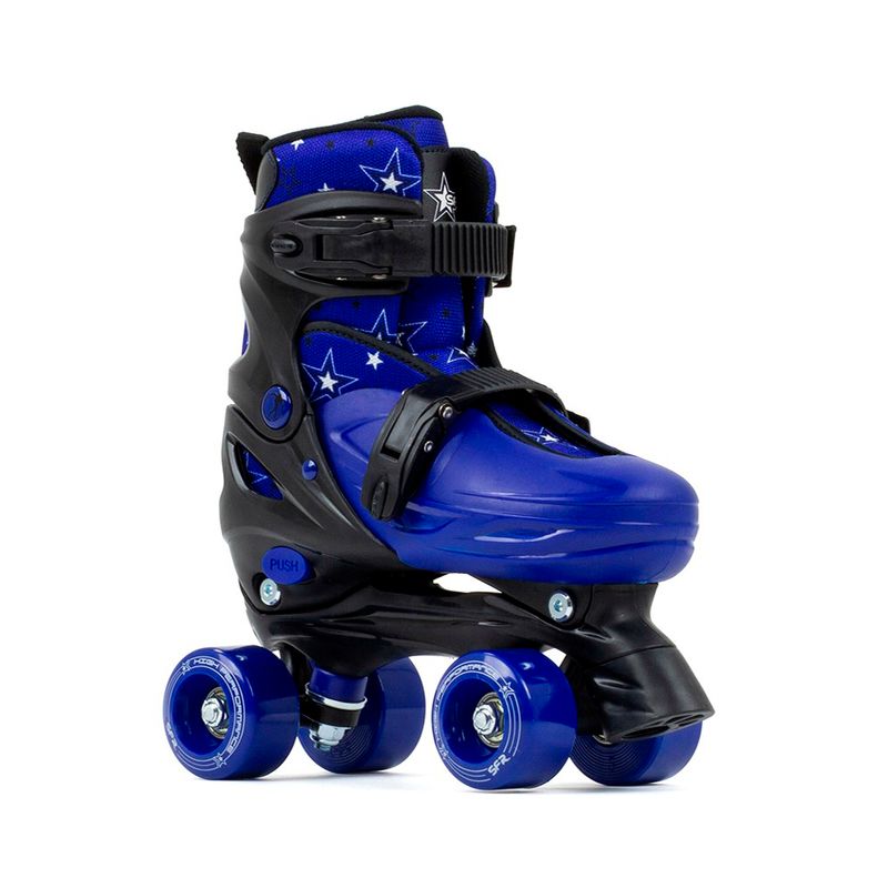 GENERICO - Patines Nébula Ajustable Quad Skates Deep Blue 29-33