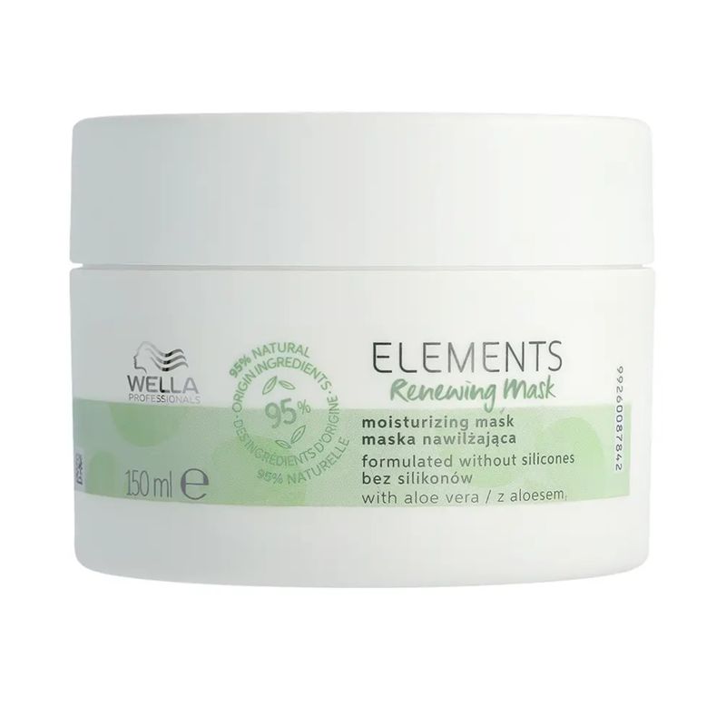WELLA - Mascarilla Capilar Wella Elements 150ml Aloe