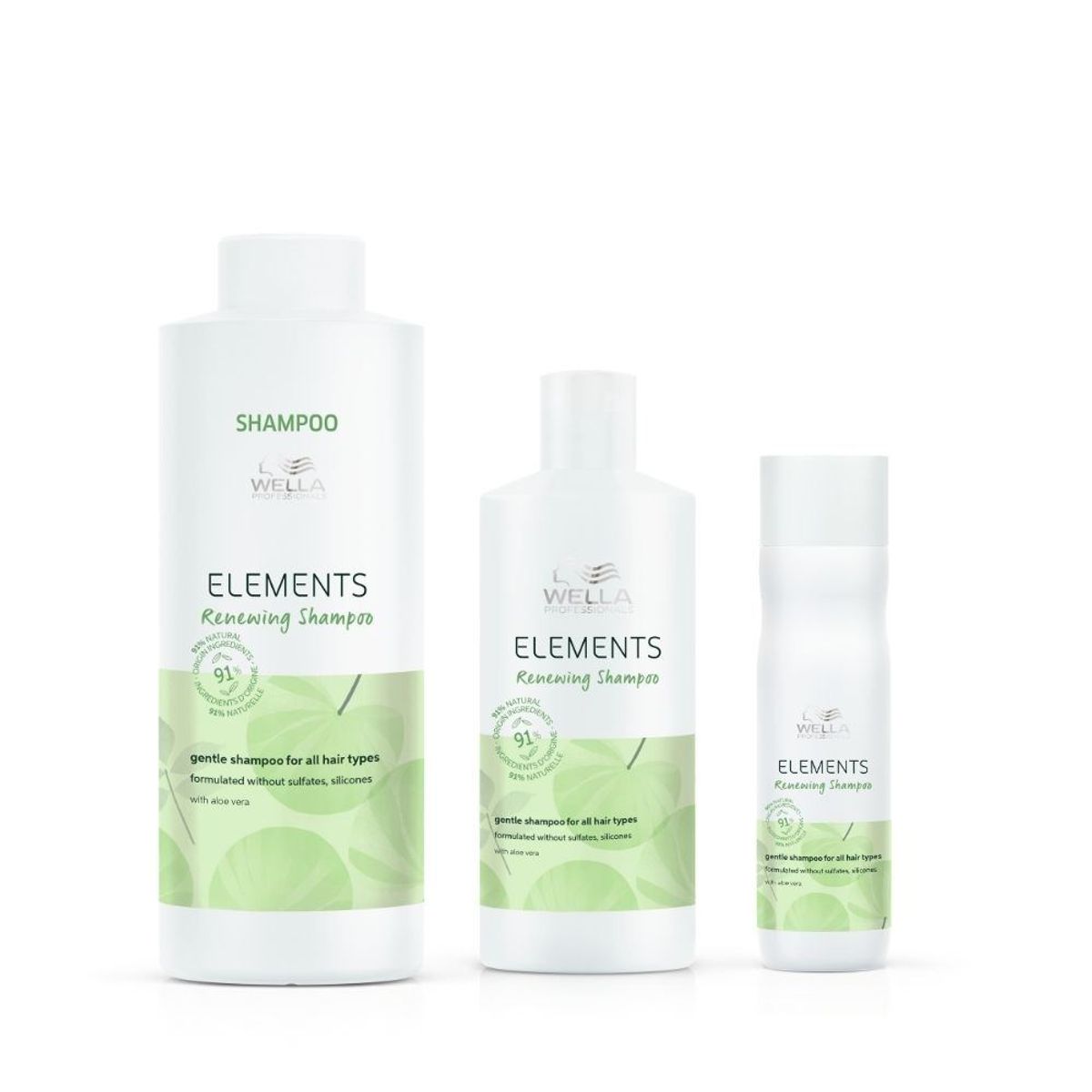 WELLA - Shampoo Wella Elements 250ml.