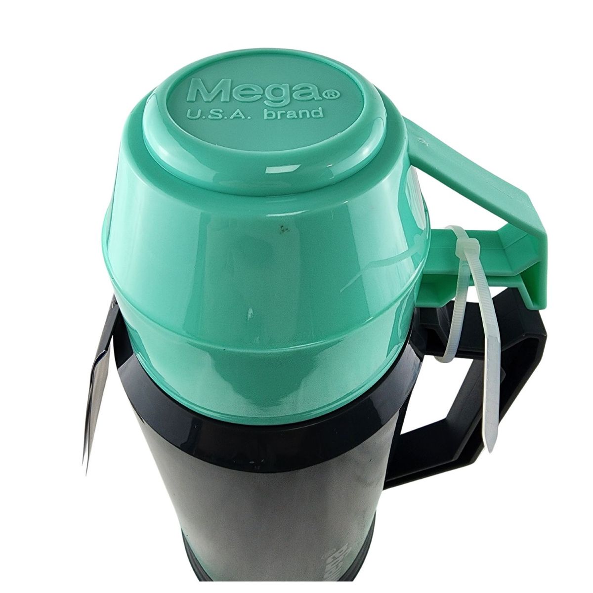 MEGA - Termo Mega 1L New Megatemp Bebidas Calientes Frias con Tazas Turquesa