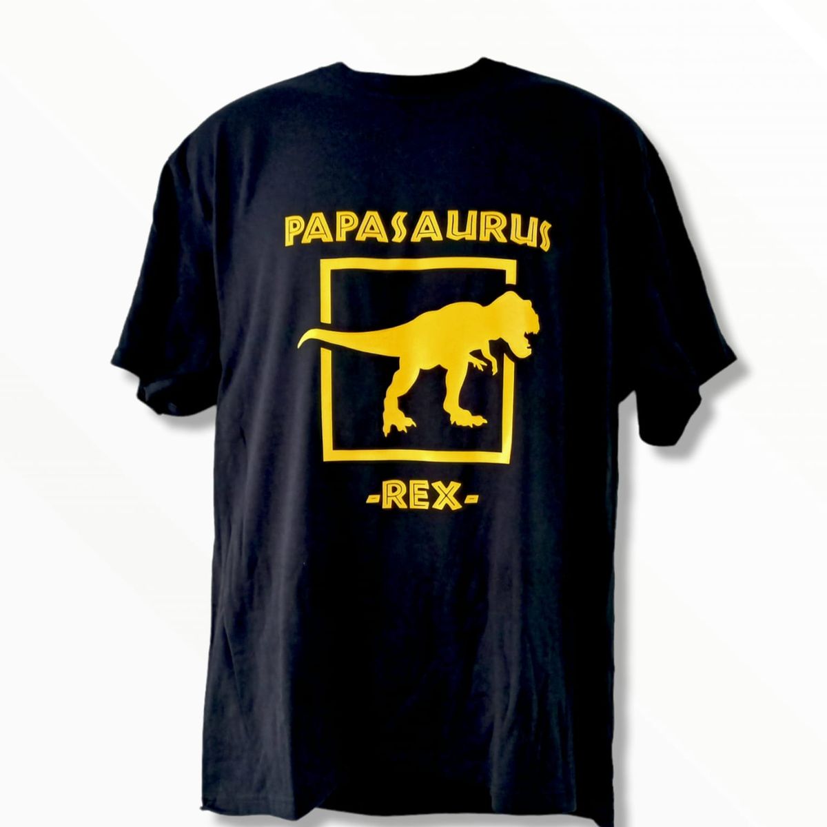 GENERICO - Polera para Papá diseño PAPASAURUS REX