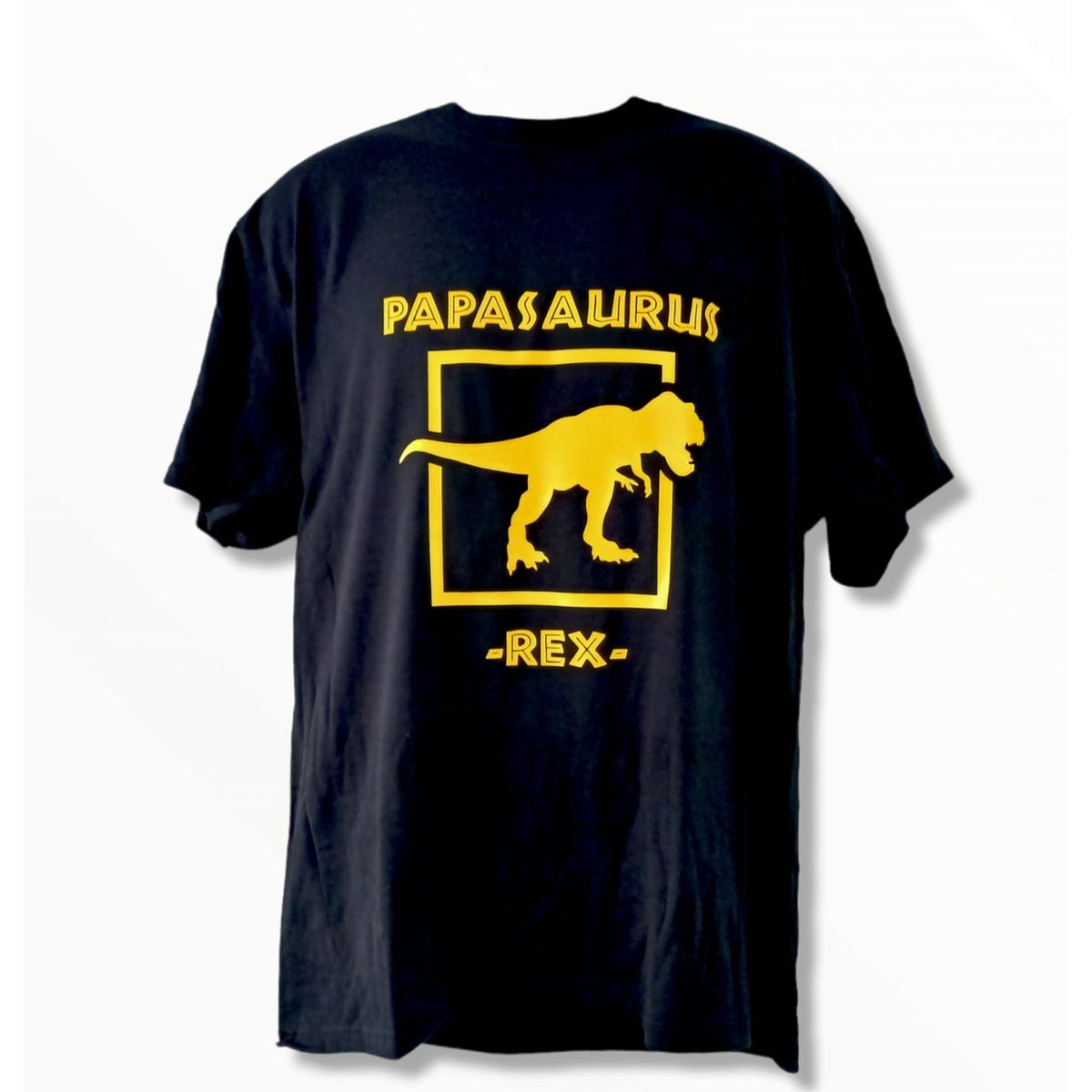 GENERICO - Polera para Papá diseño PAPASAURUS REX