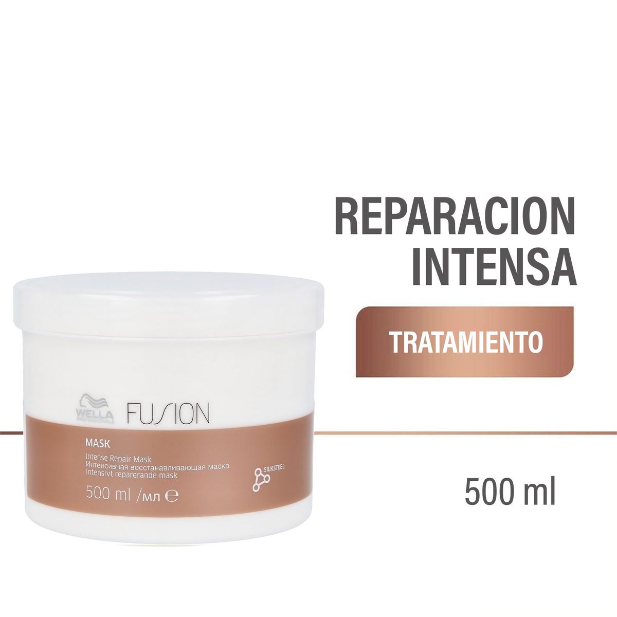 WELLA - Mascarilla Capilar Wella Reparacion Intensa Fusion Mask 500 Ml