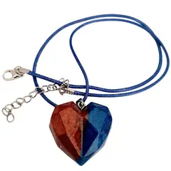 CATHALIFAUDJOYAS - COLLAR CORAZON GEOMETRICO