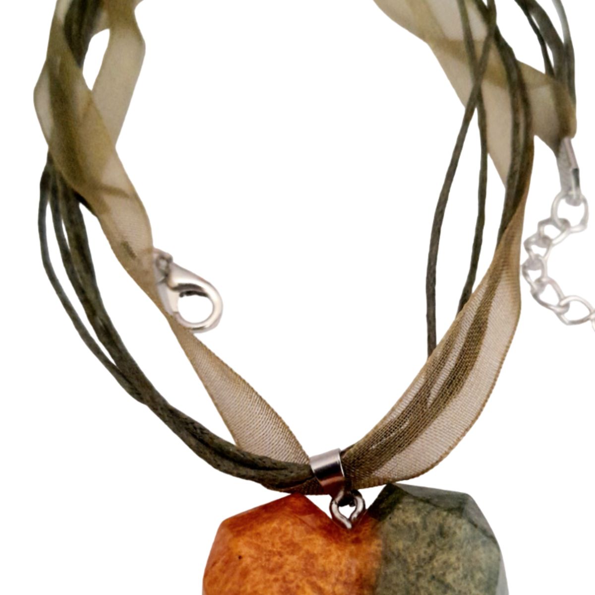 CATHALIFAUDJOYAS - COLLAR CORAZON GEOMETRICO CATHALIFAUDJOYAS