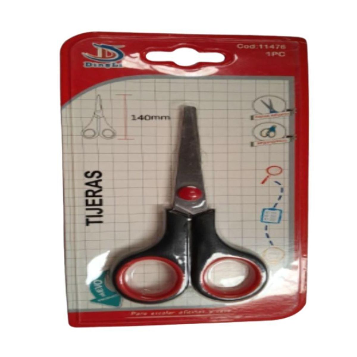 GENERICO - Tijera Escolar Oficina y Casa  PB-B1