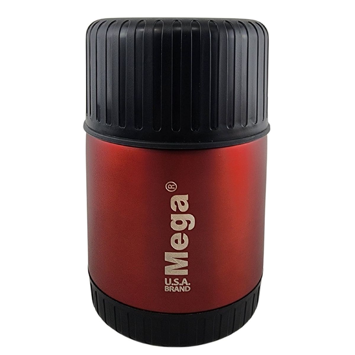 MEGA - Termo Mega Magnum 500mL Comidas Metalico Acero Inoxidable Rojo