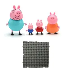 GENERICO - Familia Peppa Pig Padres y Hermano + Regalo