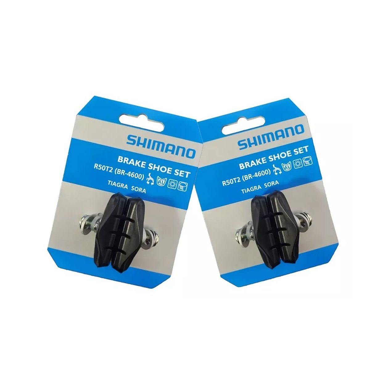 SHIMANO - Pack 2 Patín De Freno Shimano R50t2 (br-4600)