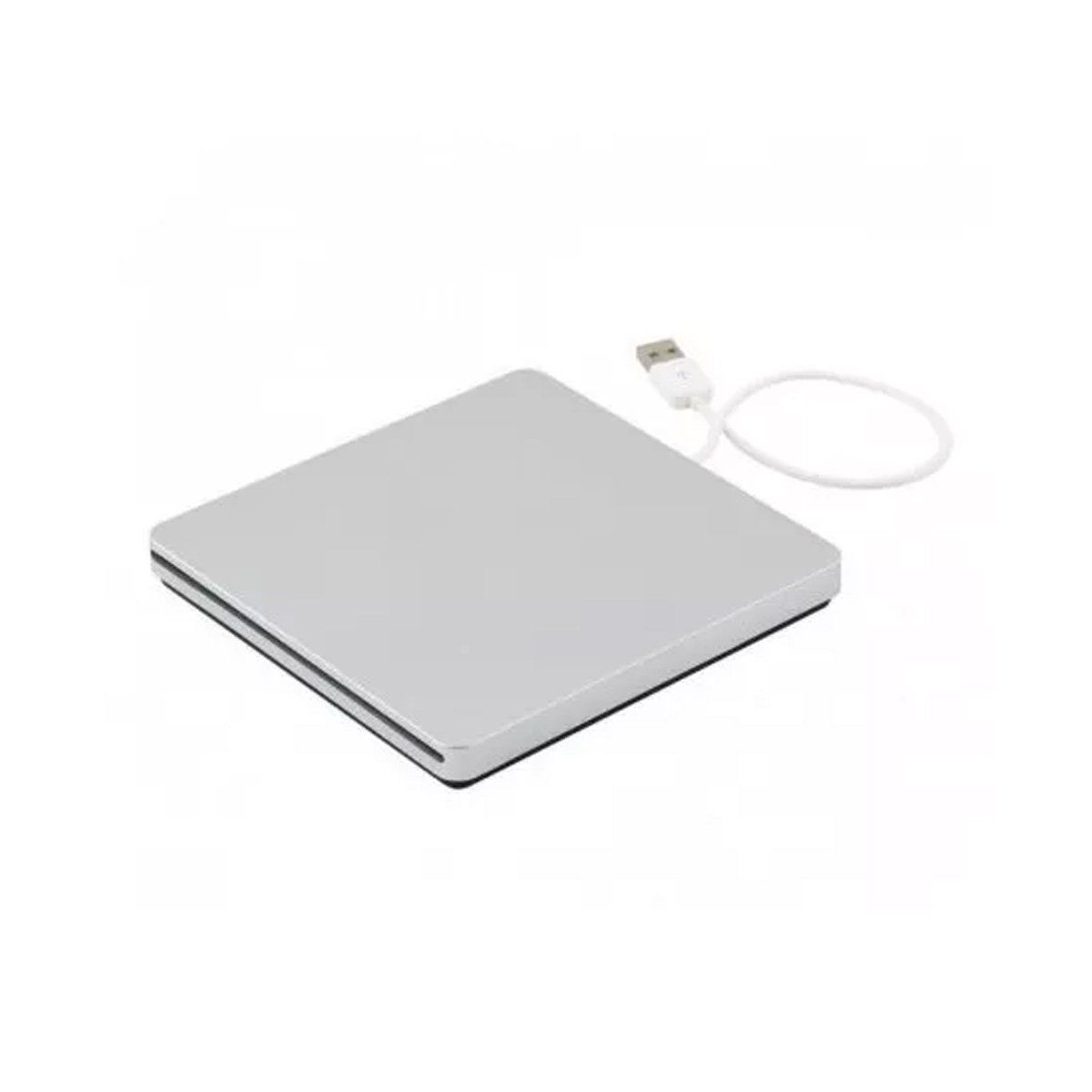 GENERICO - Super Slim External USB 2.0 Superdrive Case Enclosure for Macbook Pro Air iMAC ,Slot in 9.5mm 12.7mm SATA Optical Drive Optibay