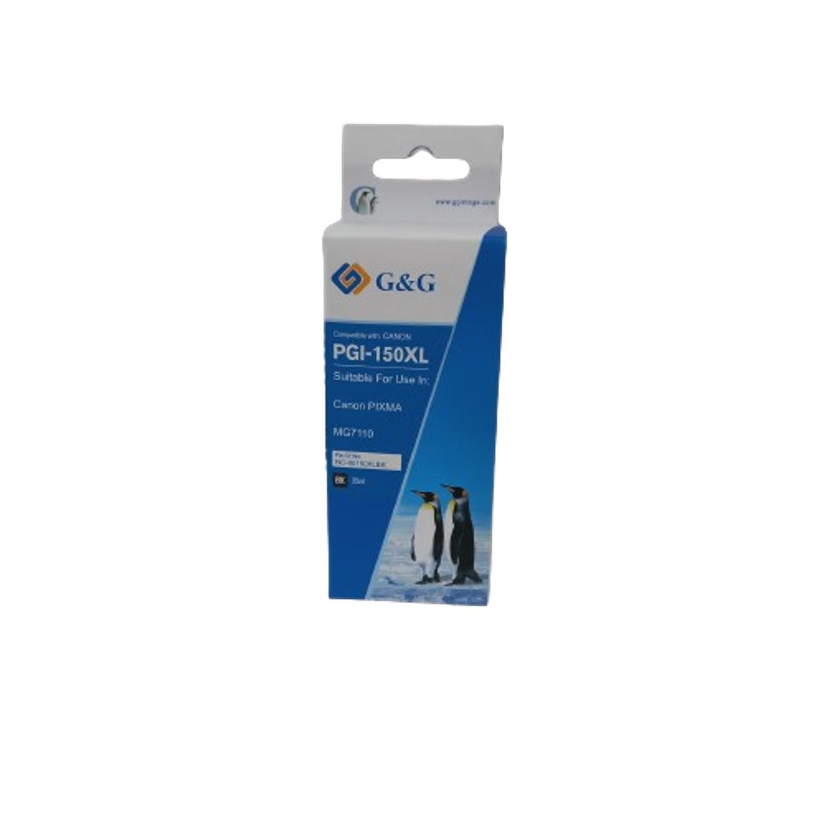 GENERICO - Tinta compatible con CANON PGI150 XL Negro