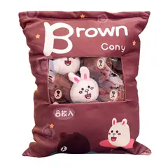ORGULLO NERD - Almohada Peluche Brown y Cony