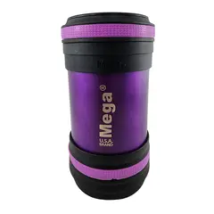 MEGA - Termo Maxx 400mL Comidas Metalico Acero Inoxidable Morado