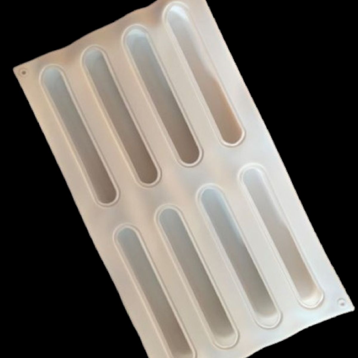 GENERICO - Molde De Silicona 8 Biscuit, Plantilla, Champaña, Galleta, Jabones