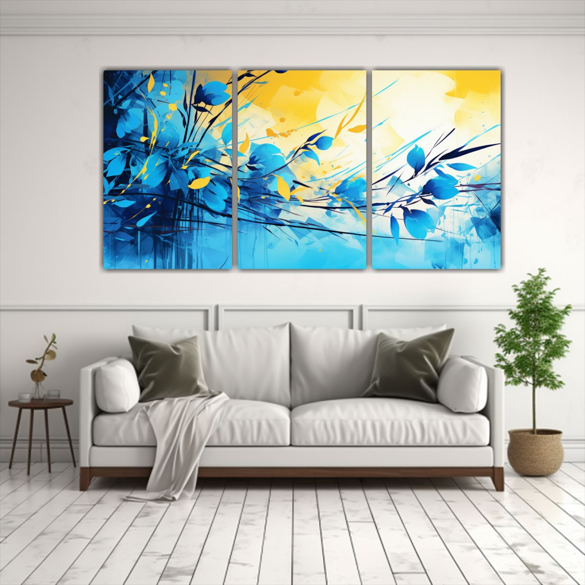 GENERICO - Pinturas Decorativas En Profundidad De Bambú En Colores Ama 240x120cm