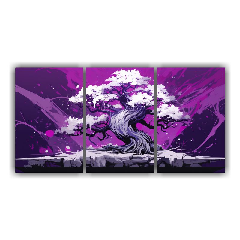 GENERICO - Pinturas De Decoración Tres Artes De Pared Colores Belleza  240x120cm