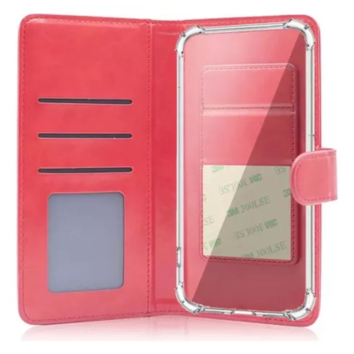 GENERICO - Flip Cover Agenda Roja Para Samsung A22 5G