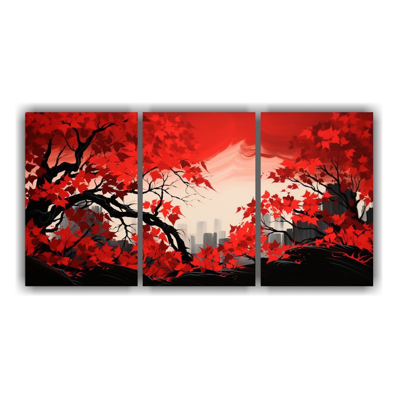 GENERICO - Artes De Pared De Alta Calidad: Representación De Árboles  240x120cm