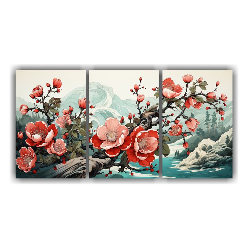 GENERICO - Pinturas Decorativas Inspiración Poder En árbol De Durazno 240x120cm