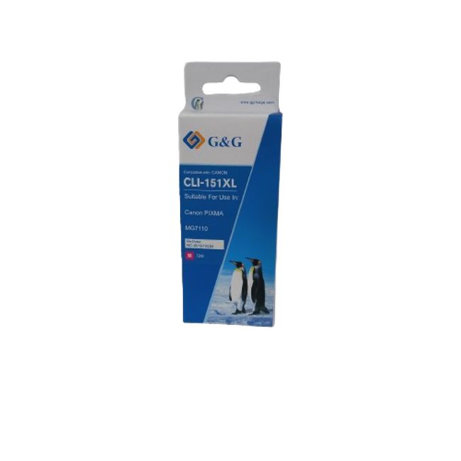 GENERICO - Tinta compatible con CANON CLI151 XL Magenta