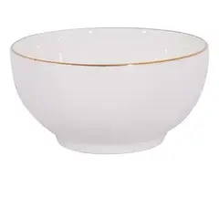 GENERICO - Set 6 Bowl 11cm Porcelana Royal Borde Dorado Hallen