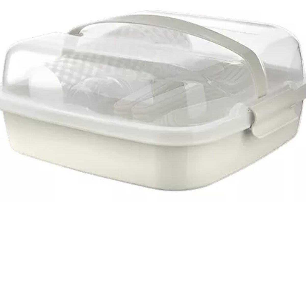 GENERICO - Set De Picnic Titiz 32 Piezas - 6 Personas Plástico Firme