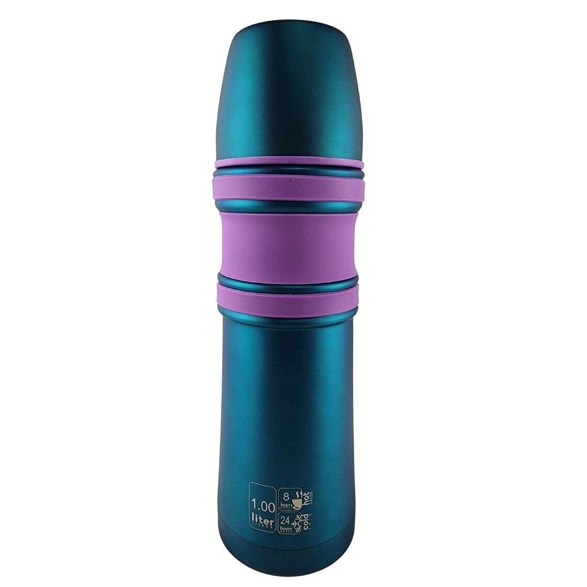 MEGA - Termo Mega II 1 l Acero Inoxidable Bebidas Calientes Frías