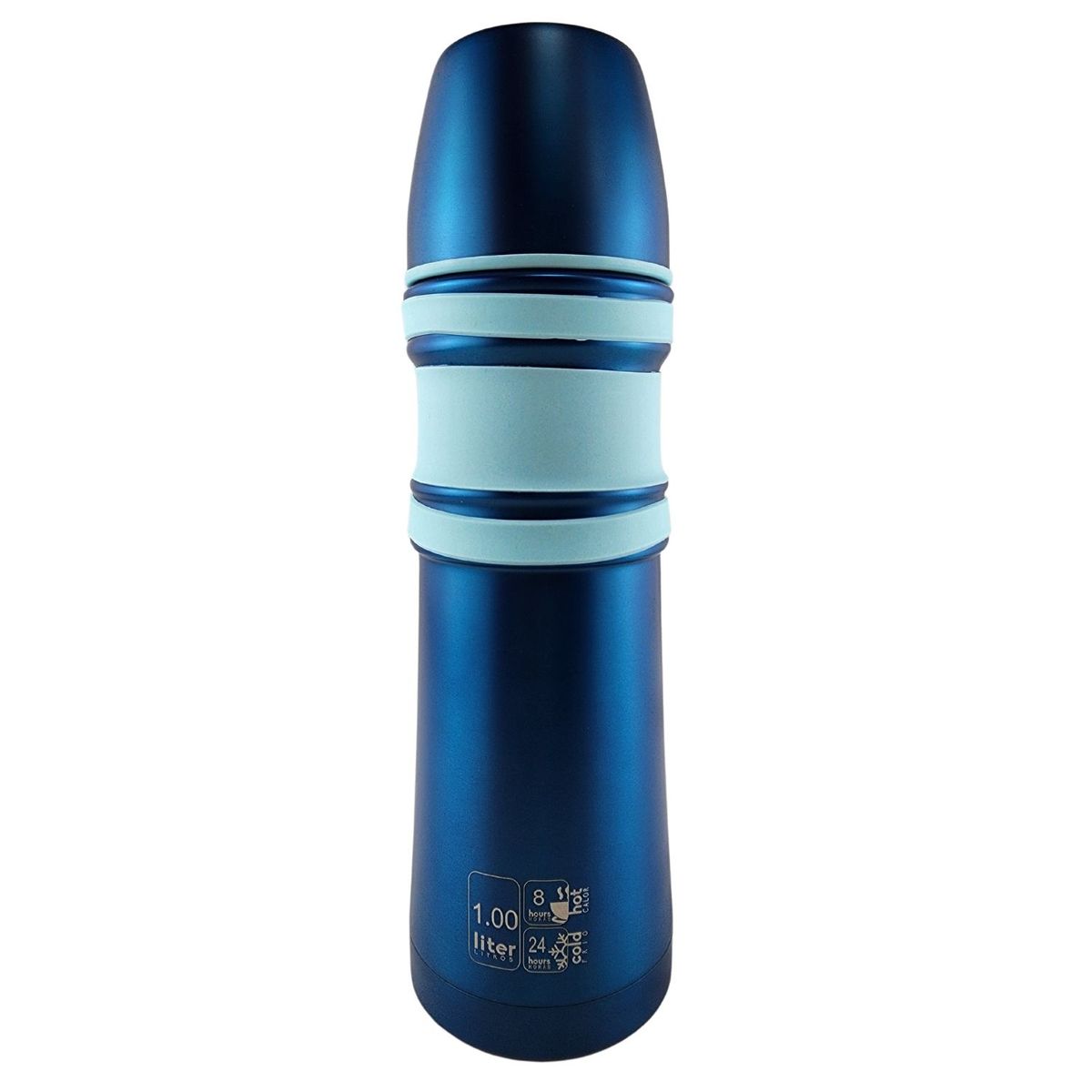 MEGA - Termo Mega II 1 l Acero Inoxidable Bebidas Calientes Frías