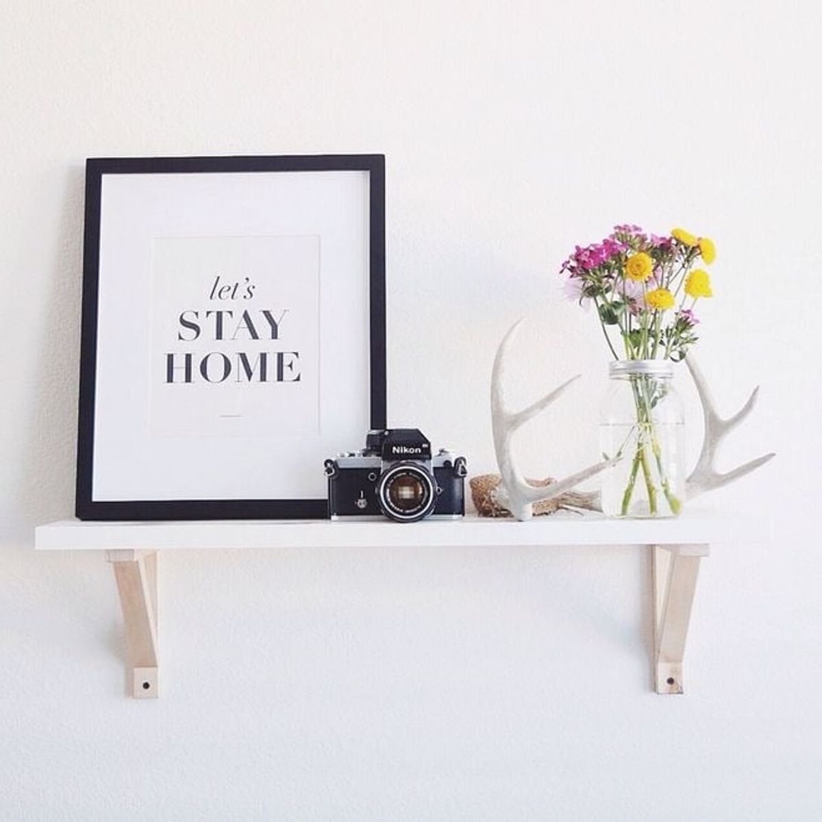 GENERICO - Repisa Flotante Nordica 70cm