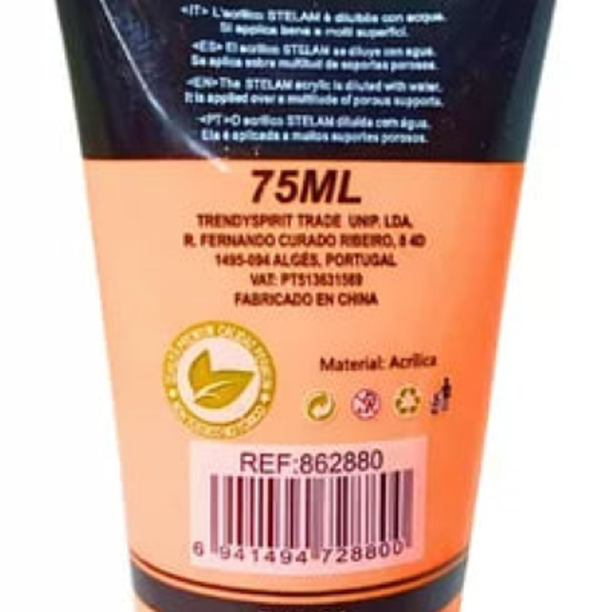 GENERICO - Pinturas Acrílicas Satinadas De 75 ml Para Obras De Arte