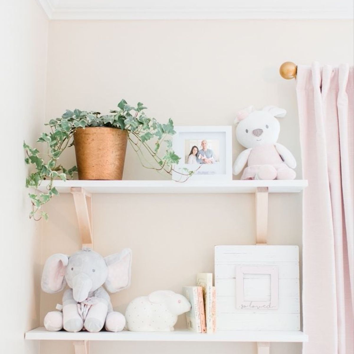 GENERICO - Par De Repisas Flotantes Nordicas 60cm