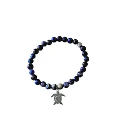 GENERICO - Pulsera de piedra Lapislázuli