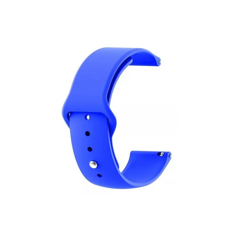 GENERICO - Correa Sport Compatible Samsung Watch Active 1-2 Azul E 20mm