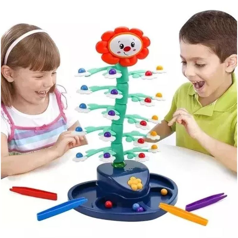 JUEGOS MAGICOS - Juego De Mesa Interactivo Girasol Sacudidor Motricidad Fina
