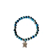GENERICO - Pulsera de piedra Jaspe Imperial